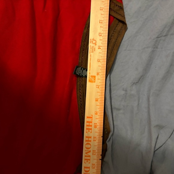 Lauren Ralph Lauren Women’s Unique Red Longsleeve XL 100% Cotton Blouse NWOT - Picture 8 of 11